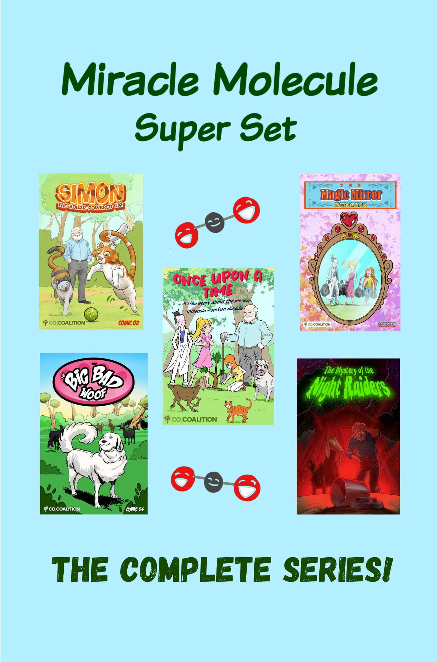 Miracle Molecule Super Set -- Complete Series